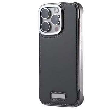 Premium Leather Frameless Case for iPhone 15 Series