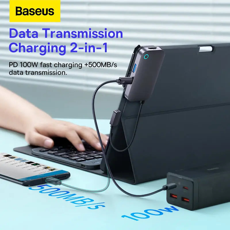 Baseus 4K UHD USB-C Hub Adapter