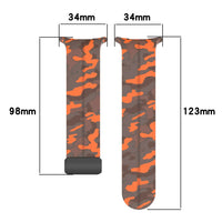 No-Gap Silicone Camouflage Strap for Samsung Galaxy Watch Ultra