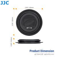 JJC Auto Open/Close Lens Cap for Panasonic Lumix S 26mm F8 Lens