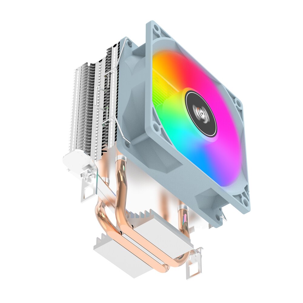 Aigo 2 Heat Pipe Pure Copper Radiator Air CPU Cooler