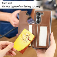 2-in-1 Detachable Magnetic Wallet Leather Case for Samsung Galaxy Z Fold 6