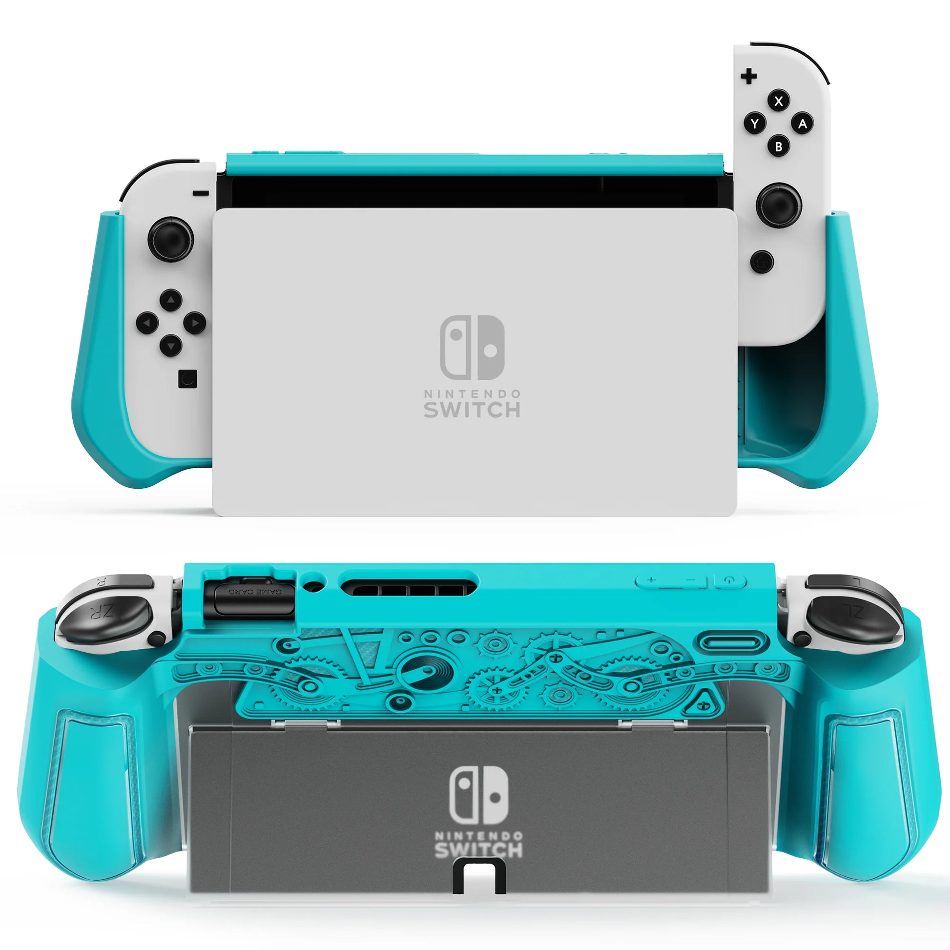 Shockproof TPU Grip Protective Shell Case for Nintendo Switch