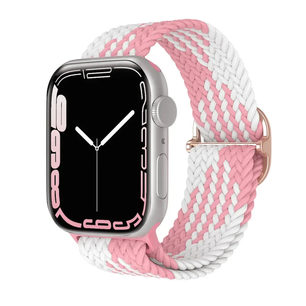 Elastic Nylon Braided Solo Loop for Apple Watch