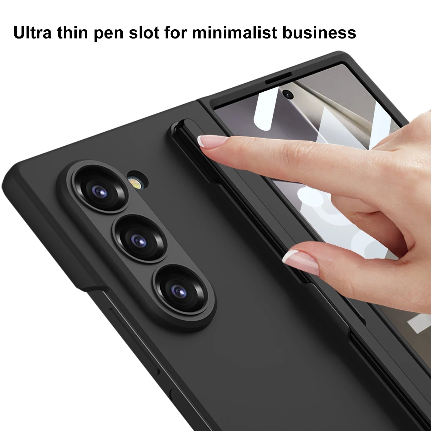 Shockproof Armor Case with Pen Holder for Samsung Galaxy Z Fold 6