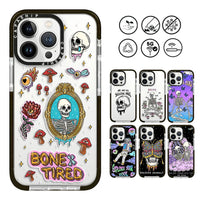 Skeleton Design TPU Shockproof Back Case for iPhone 15 Series