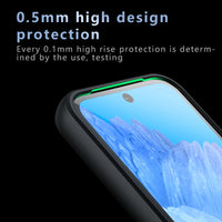 Matte Frosted Feel Silicone TPU Case for Google Pixel 8 Series