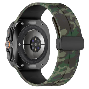 No-Gap Silicone Camouflage Strap for Samsung Galaxy Watch Ultra