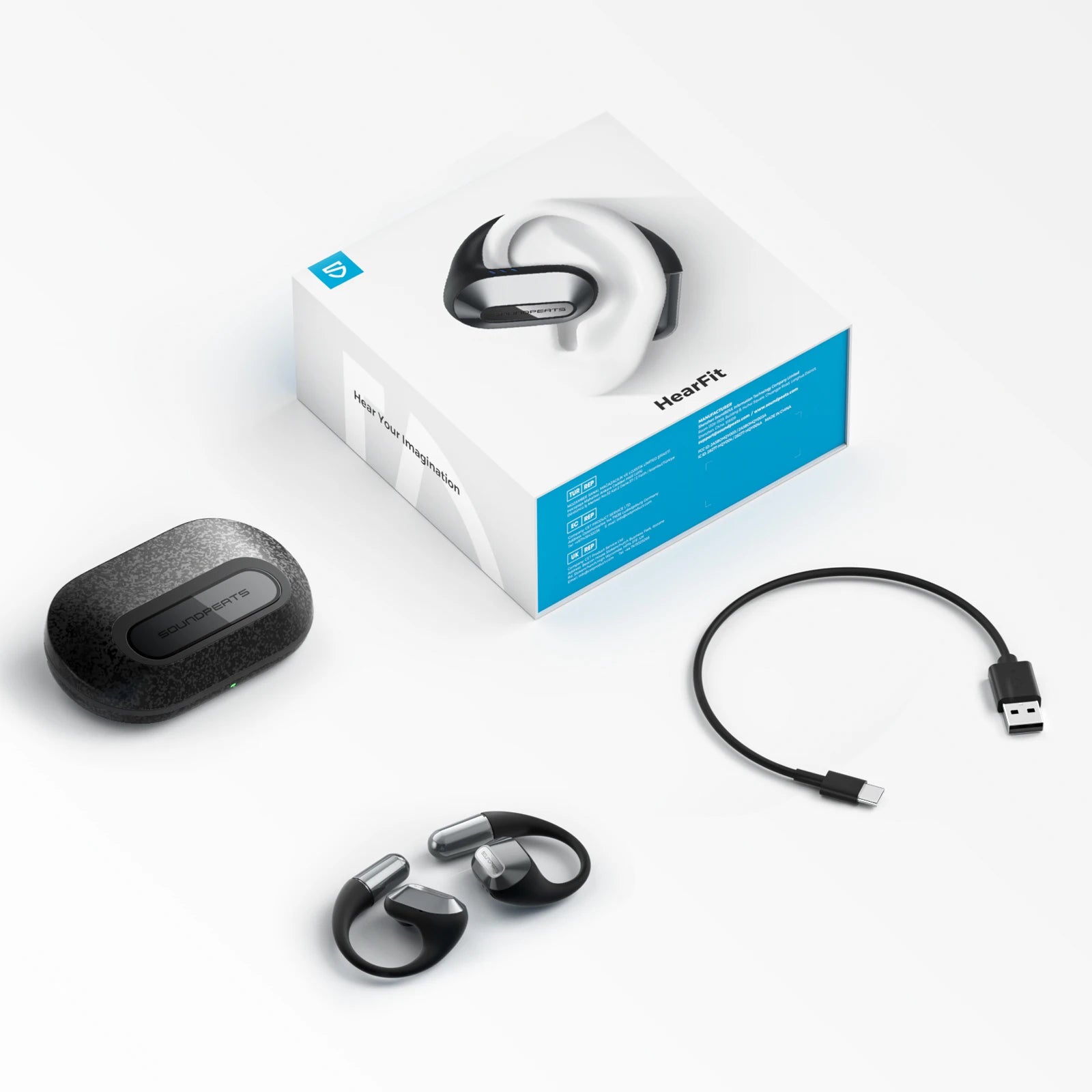 SoundPEATS Hearfit Bluetooth Earbuds