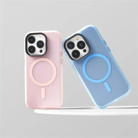 MagSafe Matte Magnetic Shockproof Case for iPhone 15 Series – Sleek & Durable