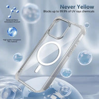 Transparent MagSafe Suction Case for iPhone 14 Series