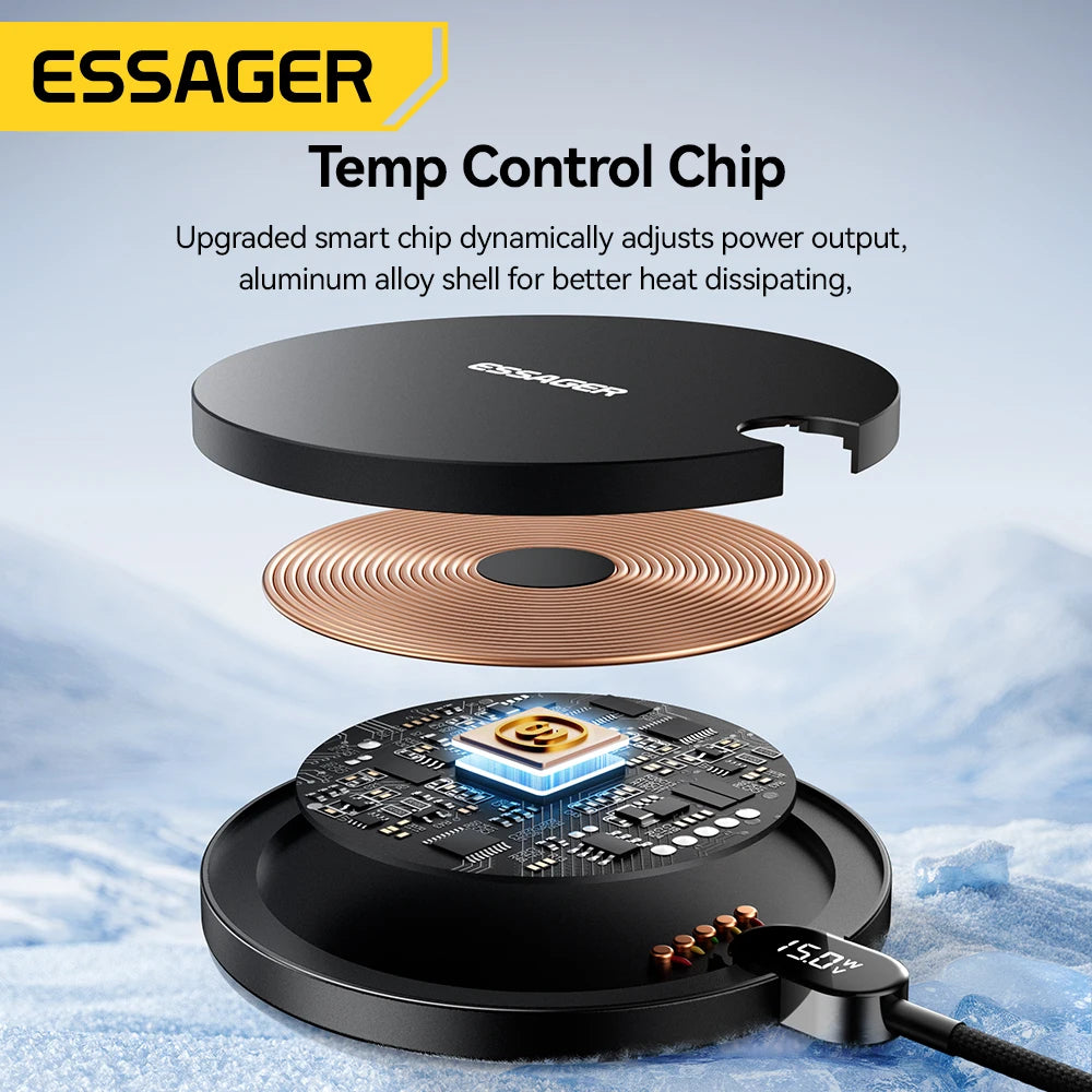 Essager 15W Fast Wireless Charging Pad