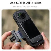 Horizontal Action Mount for Insta360 X4