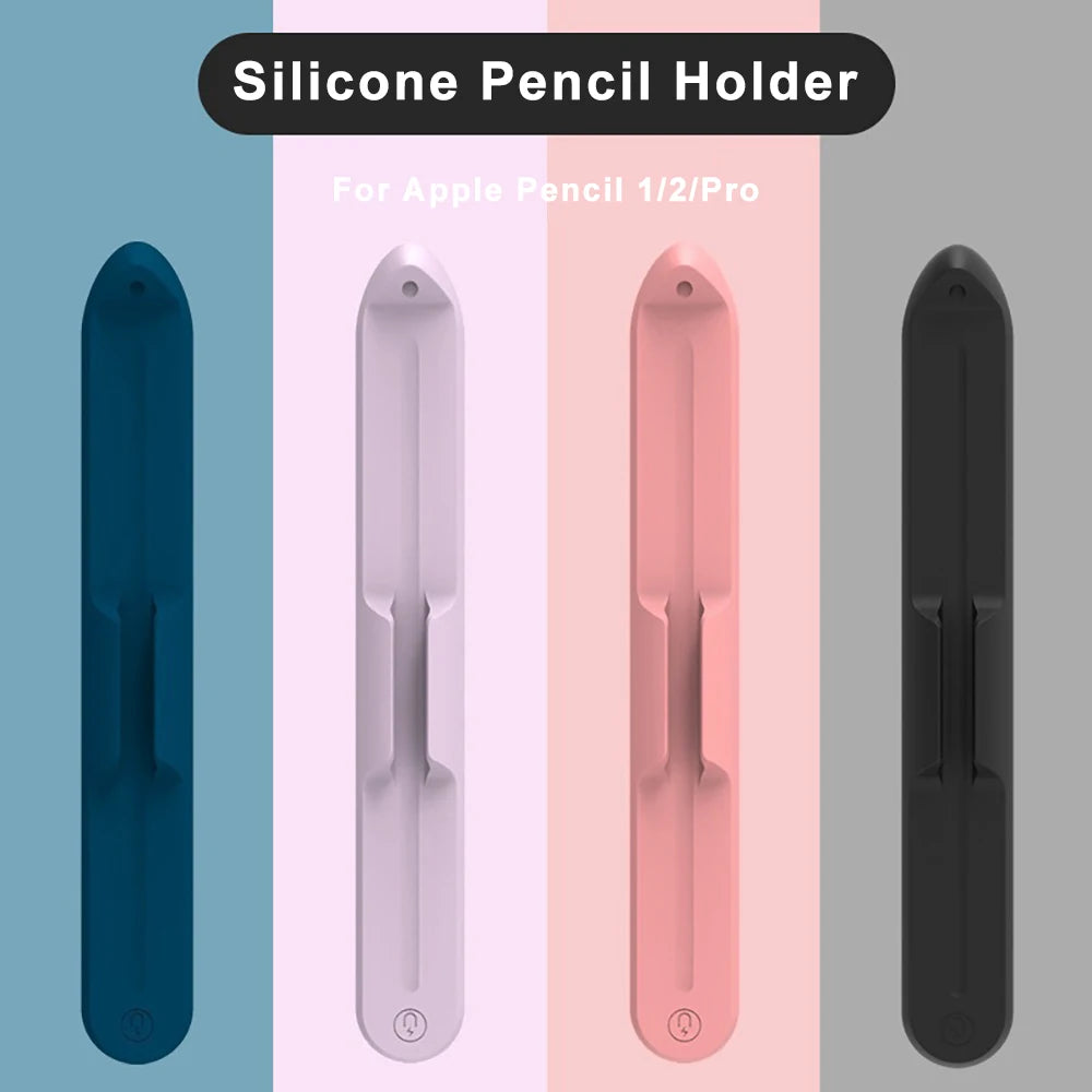 Magnetic Silicone Pencil Holder for iPad