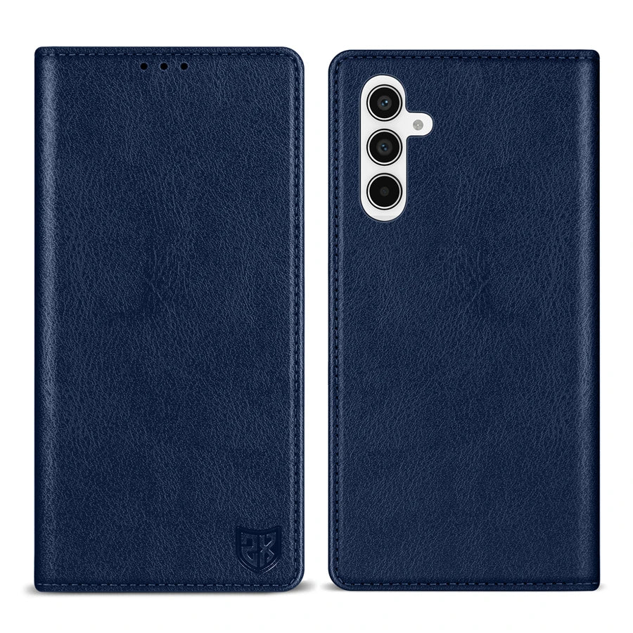 Magnetic Flip Leather Wallet Case with Card Slot for Samsung Galaxy A35