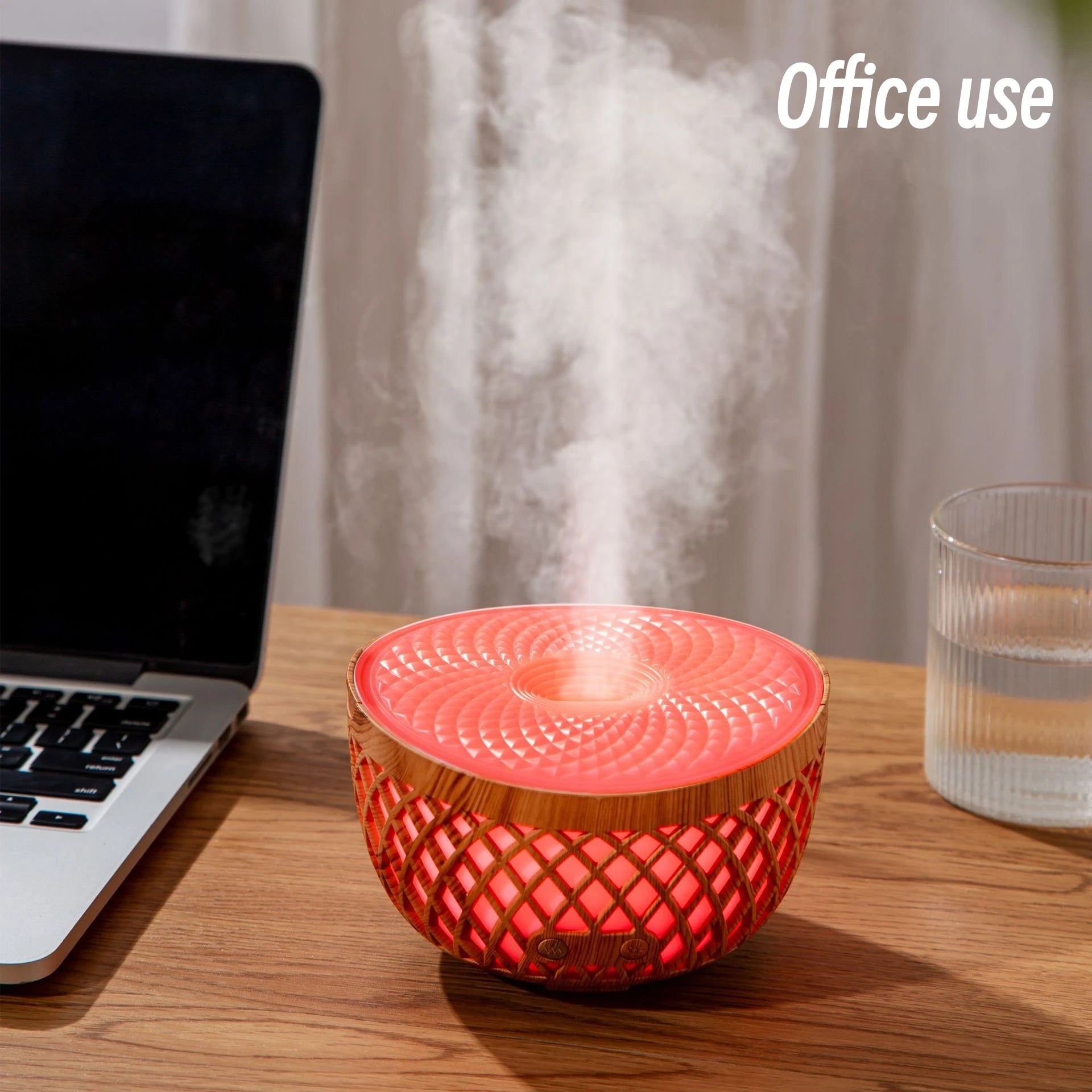 Ultrasonic Wood Grain Aroma Diffuser