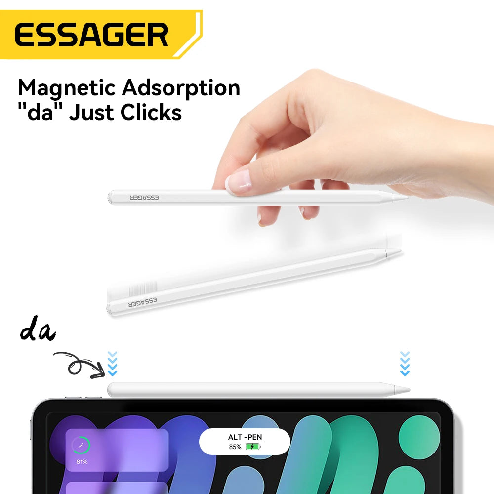 Essager  Bluetooth Magnetic Wireless Charging Stylus Pencil for iPad