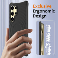 Silicone Magnetic Phone Case for Samsung Galaxy S25 Series