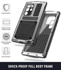 Samsung Galaxy S25 Series Armor Case with Full Camera and Screen Protection