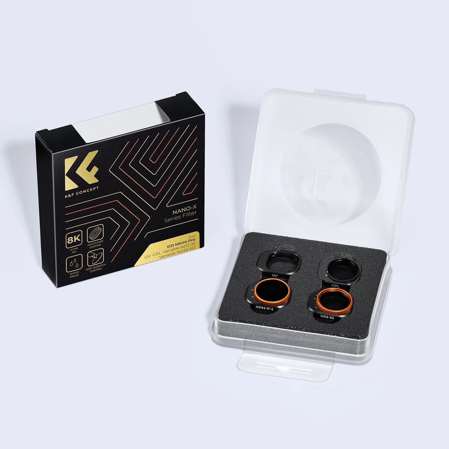 K&F Concept Camera Filter Set for DJI Mini 4 Pro