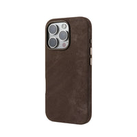 Leather MagSafe Case with Lens Protection for iPhone 16