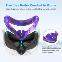 Meta Quest 3 VR Silicone Protective Cover Set