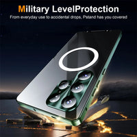 Aluminum Metal Magnetic Case for Samsung Galaxy S25 Series