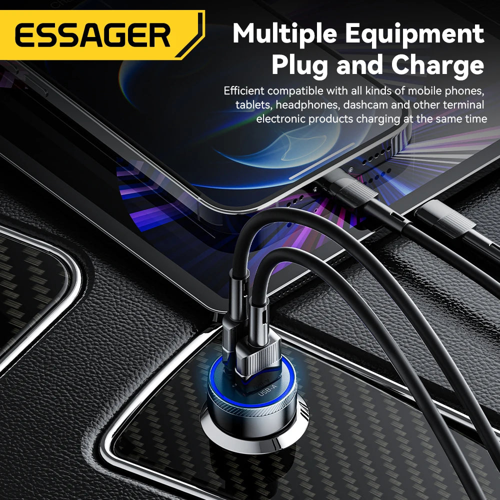 Essager 54W USB Car Charger