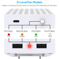 Dual Cooling Fan Dock Station for Xbox Series S