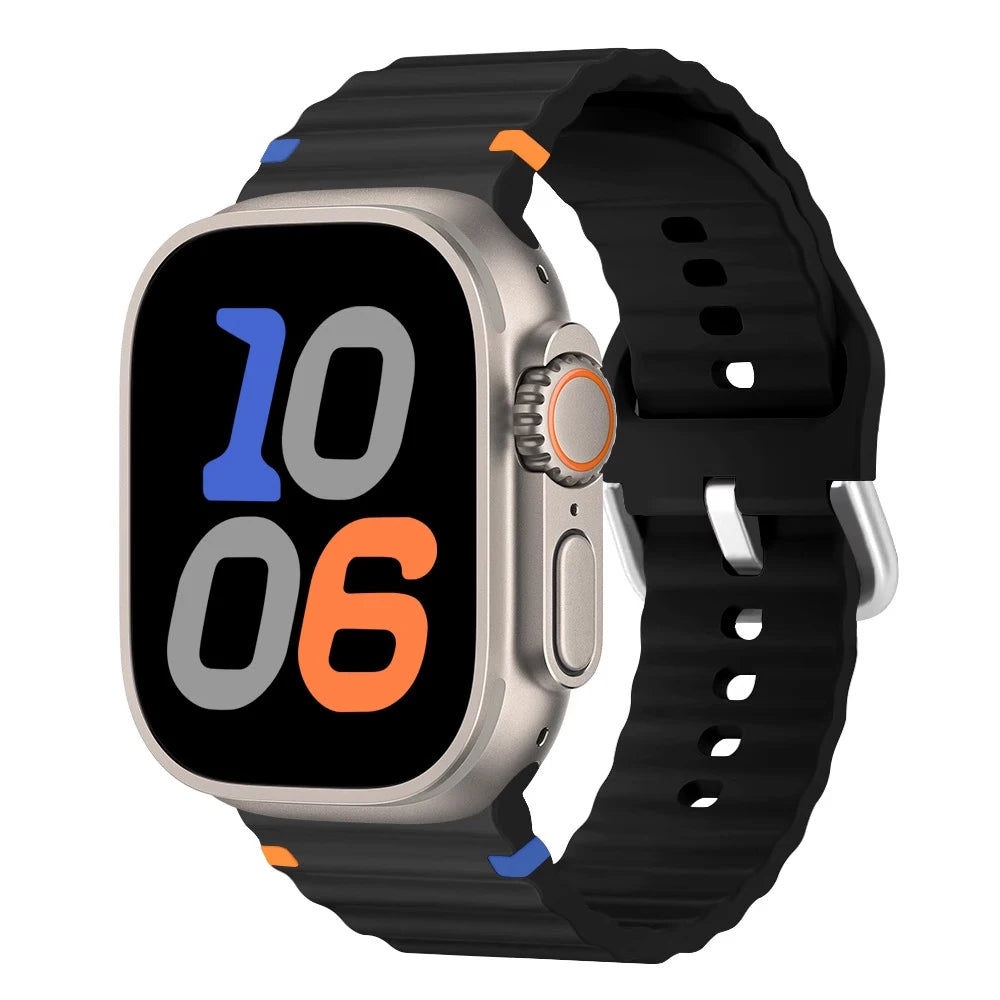 Wave Silicone Strap for Apple Watch