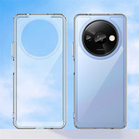 Luxury Transparent Silicone Clear Bumper Shell Shockproof Case for Xiaomi Redmi A3 Series