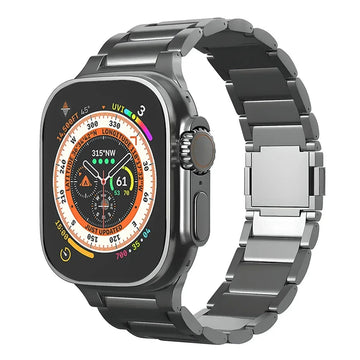 Luxury Titanium Magnetic Strap for Apple Watch