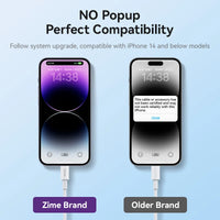 Zime PD 30W USB-C to Lightning usb Fast Charging Cable