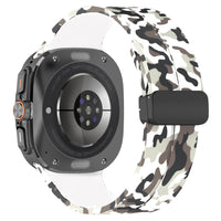 No-Gap Silicone Camouflage Strap for Samsung Galaxy Watch Ultra