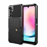 Magnetic Card Slot Wallet Leather Case for Samsung Galaxy S24 Series