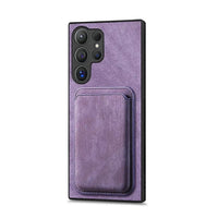 Magnetic Leather Wallet Case with Card Holder for Samsung Galaxy S23 Series