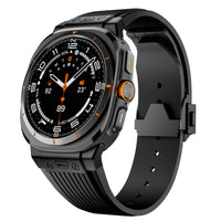 Hybrid Stainless Steel and Silicone Band for Samsung Galaxy Watch Ultra