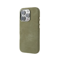 Leather MagSafe Case with Lens Protection for iPhone 16