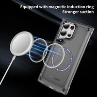 Translucent Magnetic Case for Samsung Galaxy S24 Series