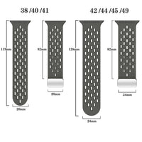 Silicone Sports Strap for Apple Watch