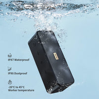 MLOVE Waterproof Bluetooth Speaker with TWS Wireless