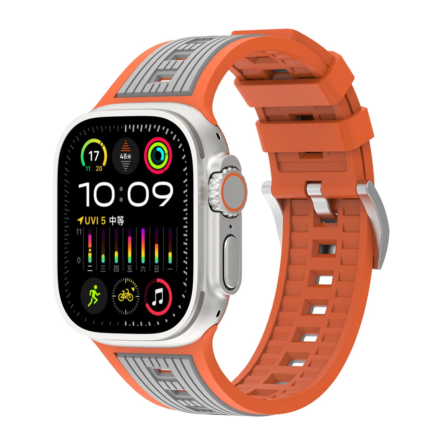 Soft Silicone Sport Strap for Apple Watch