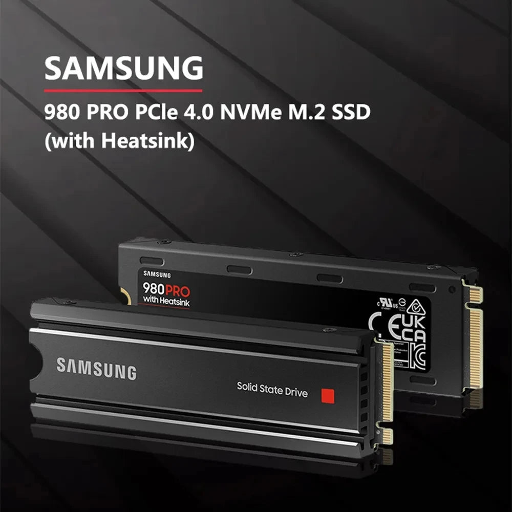 Samsung 980 PRO SSD with Heatsink