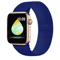 Elastic Nylon Braided Solo Loop Strap for Apple Watch