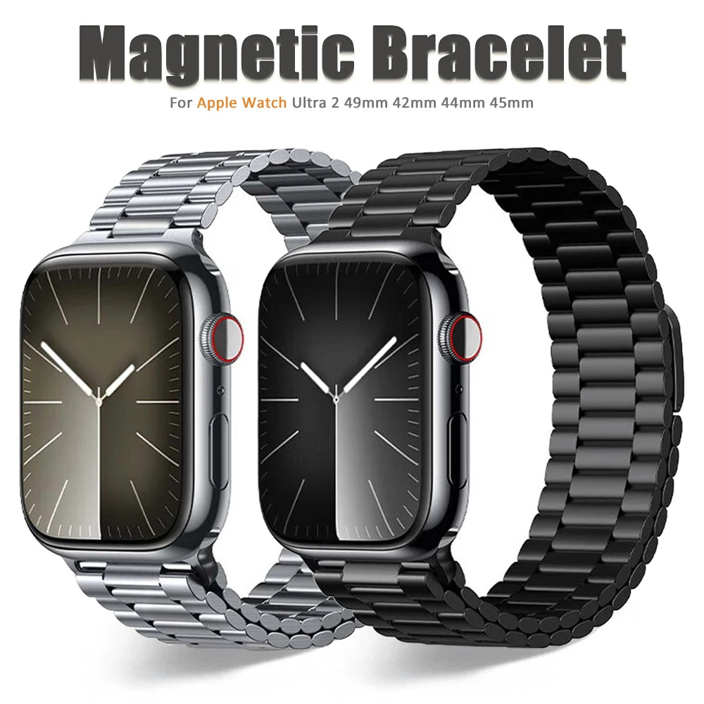 Magnetic Stainless Steel Band for Apple Watch