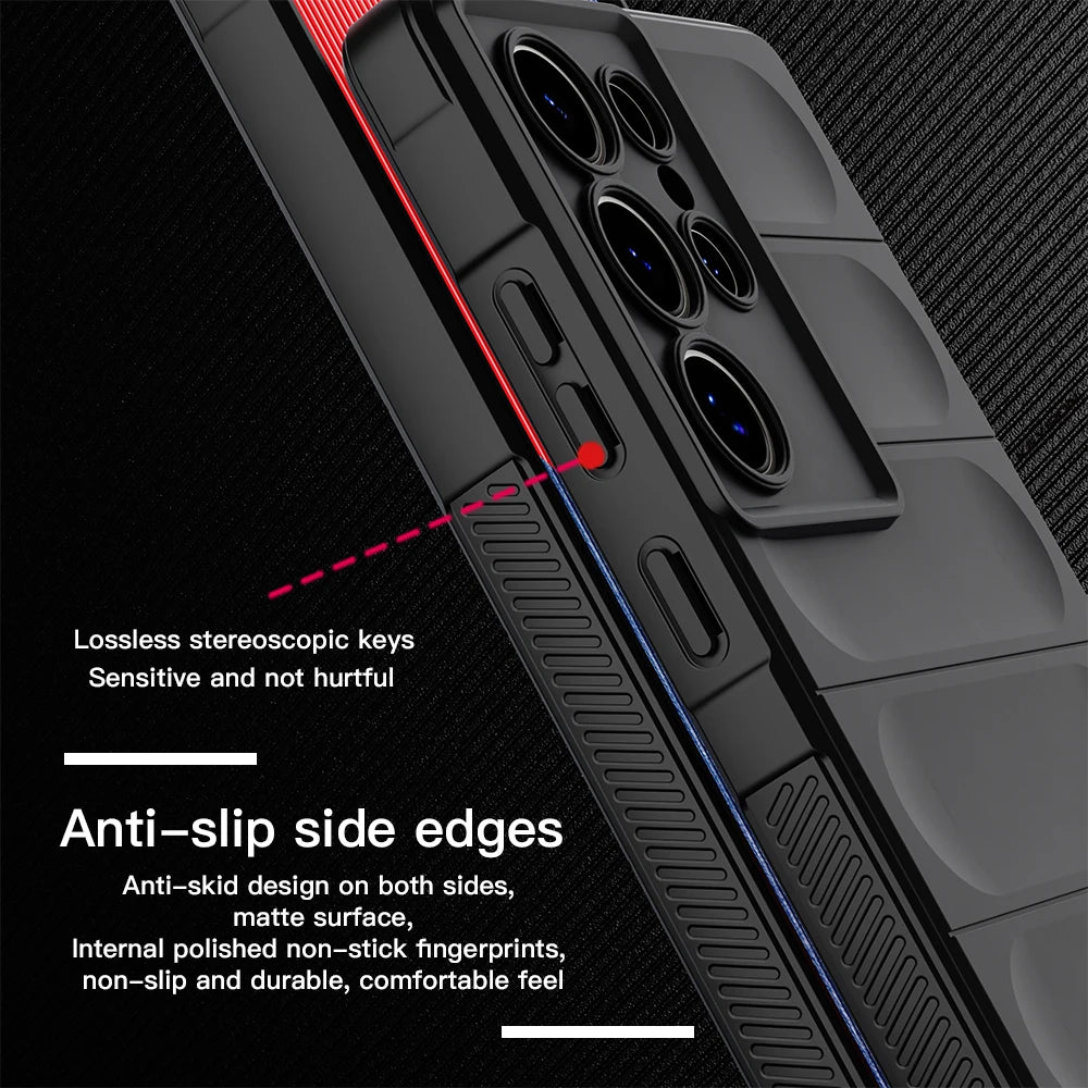 Anti-Skid Shockproof Matte Case for Samsung Galaxy S25 Series