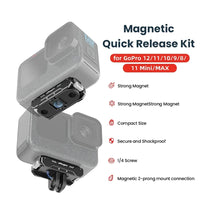 Magnetic Quick Release Base Kit for GoPro Hero 12