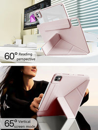 Powerful Magnetic Trifold Stand Case for iPad Pro (2024)