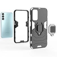 Ring Holder Armor Bumper Protective Phone Case for Samsung Galaxy M15