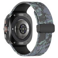 No-Gap Silicone Camouflage Strap for Samsung Galaxy Watch Ultra